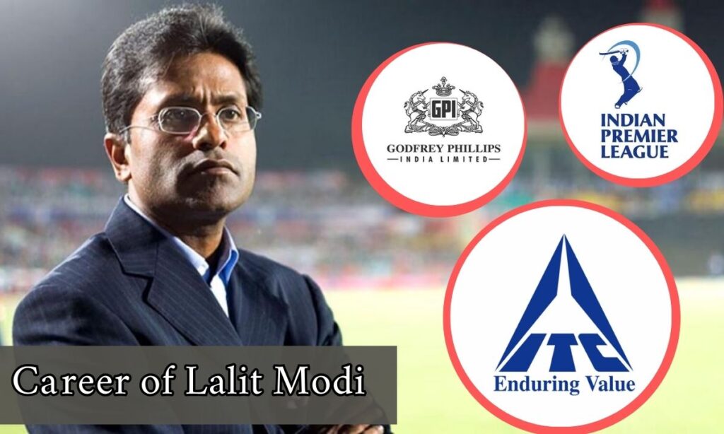 Career of Lalit Modi