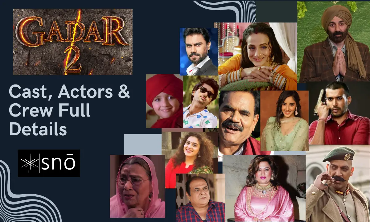 Cast of Gadar 2: Actors & Crew Full Details