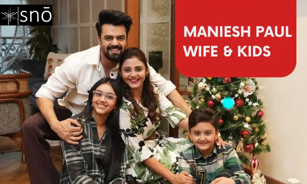 Maniesh Paul Wife & Kids