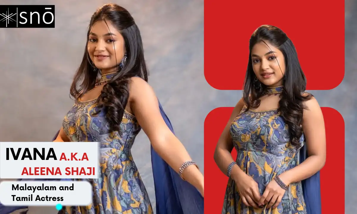 Ivana (actress) AKA Aleena Shaji